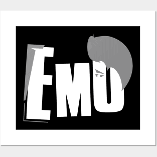 Emo Posters and Art